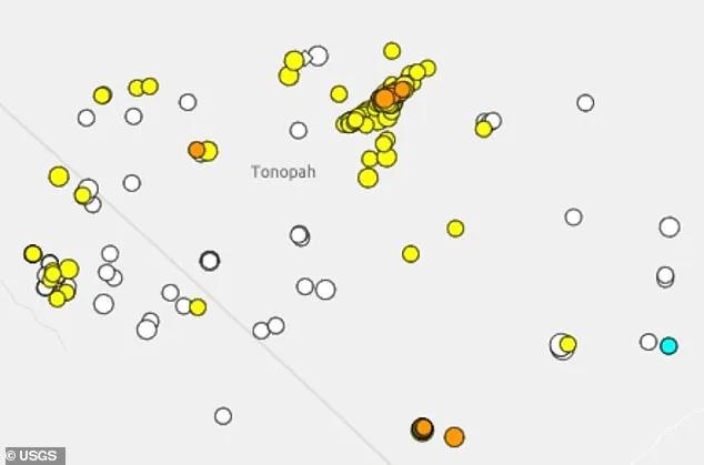 Earthquakes Rattle Tonopah Test Range (Area 52), Raising Concerns About Natural vs. Human-Driven Seismic Activity Near U.S. Nuclear Facilities