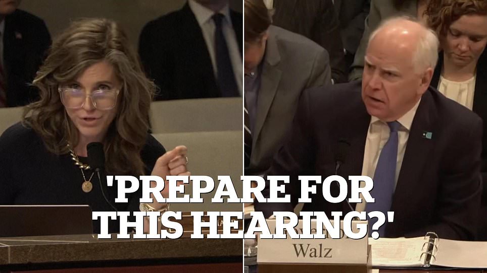 Minnesota Governor Tim Walz on Defensive During Tense Hearing Over Autism Costs and 'Definition of Woman' Inquiry