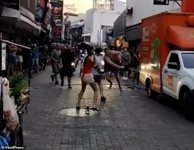 Violent Brawl in Pattaya Leaves Two British Tourists Unconscious, Footage Shows Bodybuilder's Brutal Attack
