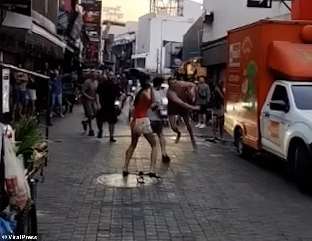 Violent Brawl in Pattaya Leaves Two British Tourists Unconscious, Footage Shows Bodybuilder's Brutal Attack