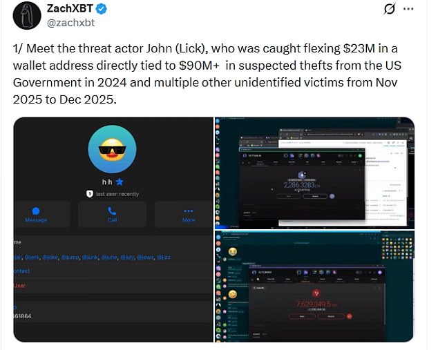 21-Year-Old Federal Contractor Arrested for Stealing $46M in Crypto from U.S. Marshals Service