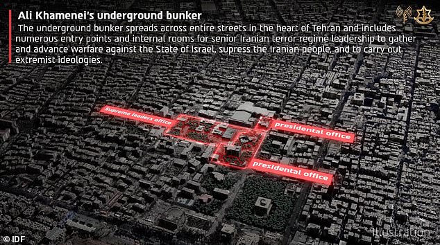 Israeli Jets Launch Major Airstrike Targeting Iran's Leader's Bunker in Tehran