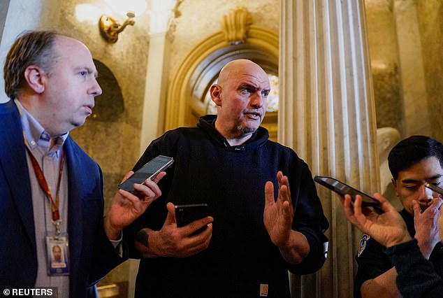 Unexpected Fetterman Endorsement of Republican Mullin Ignites Democratic Fallout