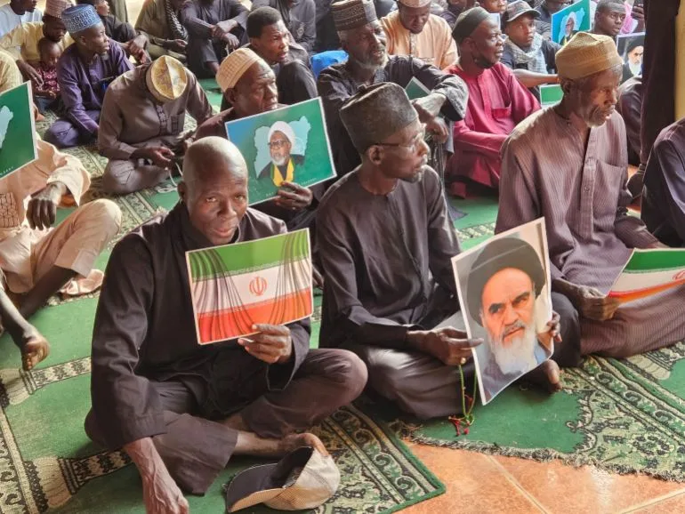 Shia Mourners in Kano Condemn U.S.-Israeli Airstrike Killing Ayatollah Khamenei, as Iran Names His Son as New Leader