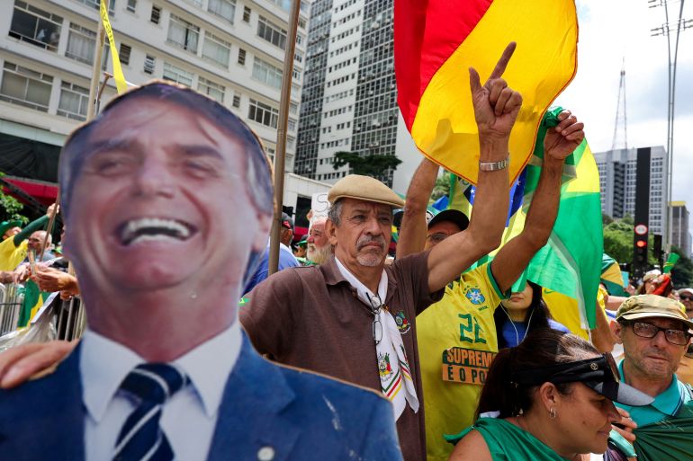 Bolsonaro Seeks Court Approval for Trump Adviser Visit Amid Legal Battle