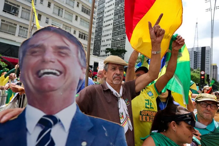 Bolsonaro Seeks Court Approval for Trump Adviser Visit Amid Legal Battle