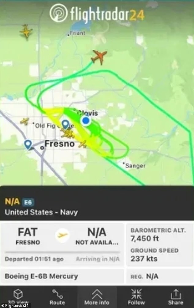 Doomsday Plane Spotted Over Fresno: California's Tense Encounter with Nuclear-Ready Aircraft