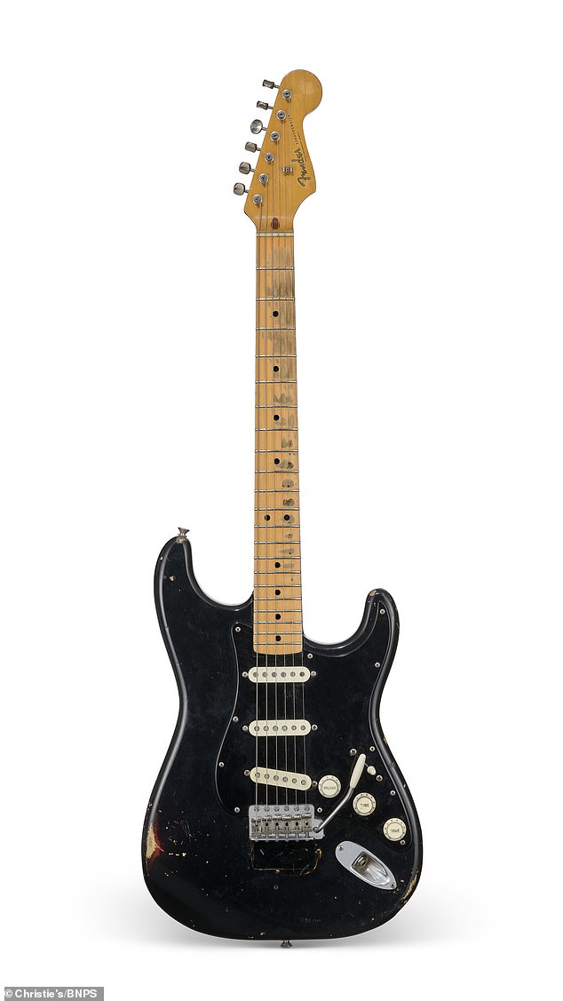 Most Expensive Guitar Ever Sold: David Gilmour's Black Stratocaster Fetches £10.9 Million at Christie's