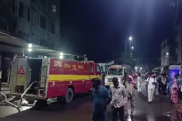 Devastating Fire at SCB Hospital in Cuttack Claims At Least 10 Lives