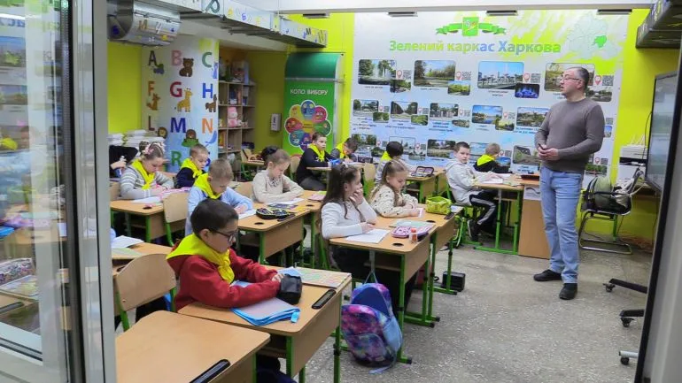 Ukraine's Children Learn in Subway Stations as War Forces Shift to Underground Education