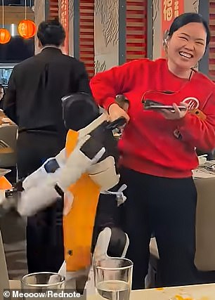 Humanoid Robot Causes Chaos at Haidilao Hotpot Restaurant in San Jose