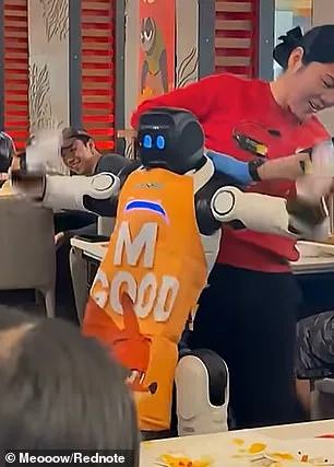 Humanoid Robot Causes Chaos at Haidilao Hotpot Restaurant in San Jose