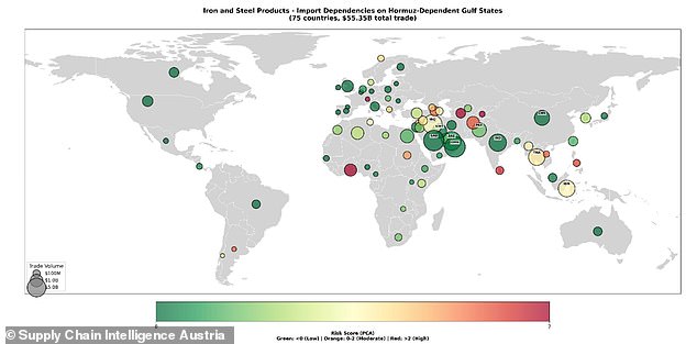 Strait of Hormuz Closure Simulated to Disrupt $1.2 Trillion in Global Trade Annually