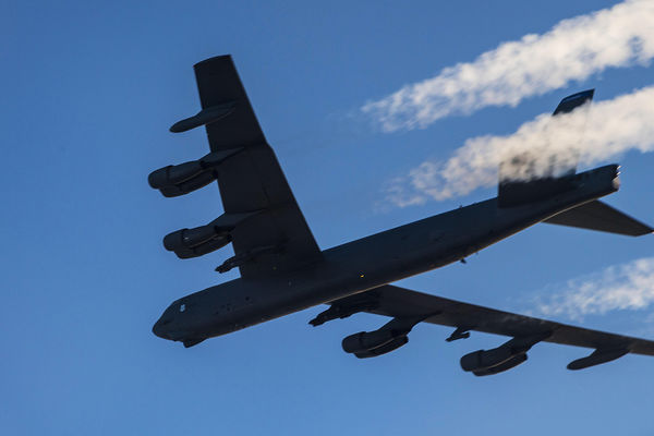 U.S. Nuclear-Capable B-52s Head Toward Middle East as Troops Deploy