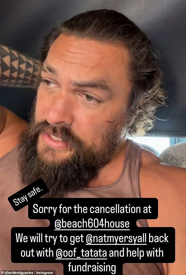 Jason Momoa Fleeing Hurricane Chaos in Hawaii, Urges Precautions as Storm Ravages Oahu