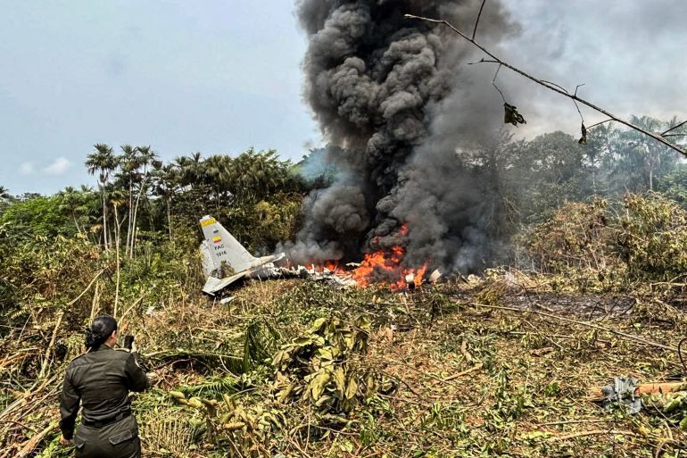Colombian Military Plane Crash Near Puerto Leguizamo Leaves At Least One Dead, Dozens Missing