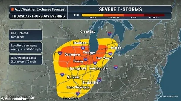 Tornado Alley's Eastward Shift Sparks Urgent Warnings as Storm Threatens Major Cities and Disrupts Travel Plans