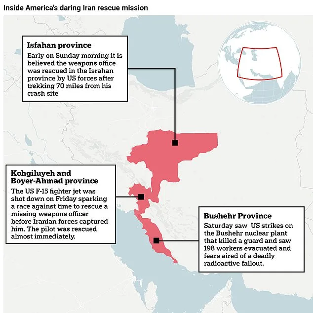 High-Stakes Rescue of U.S. Air Force Colonel in Iranian Territory: A Mission of Deception and Survival