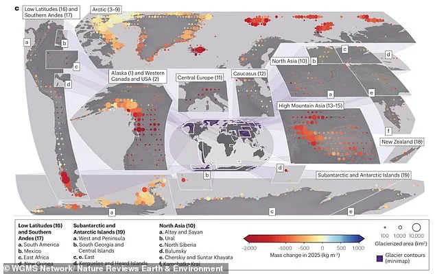 Record Ice Loss in 2025: Study Reveals Staggering Glacier Shrinkage and Climate Change Warnings