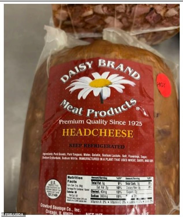 FSIS Urges Discarding Daisy Brand Headcheese Over Deadly Listeria Risk