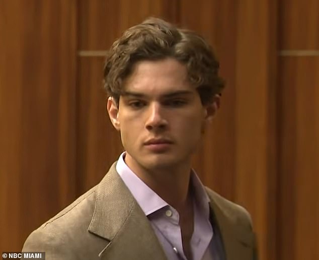Judge Marcus Bach Armas's striking appearance overshadowed influencer Braden Peters' sentencing.