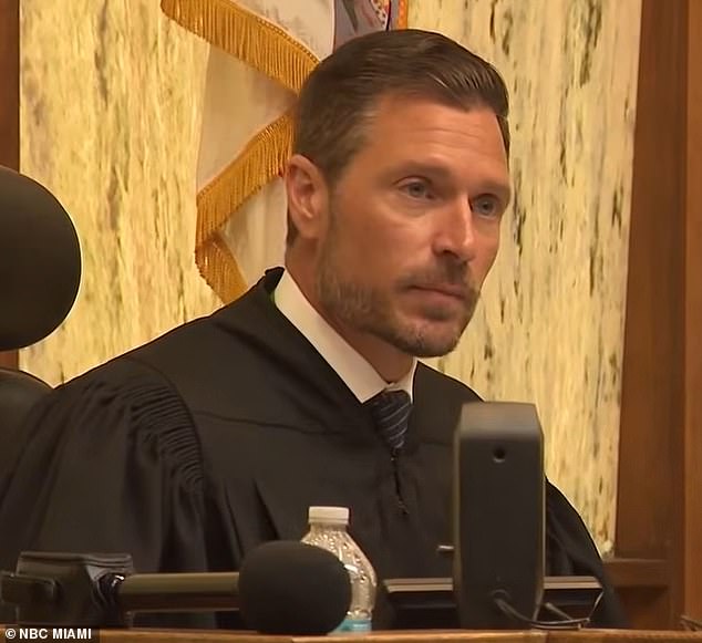 Judge Marcus Bach Armas's striking appearance overshadowed influencer Braden Peters' sentencing.