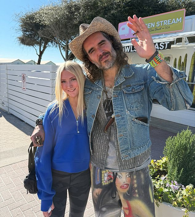 Wealthy Florida residents quietly doubt Russell Brand's religious conversion.