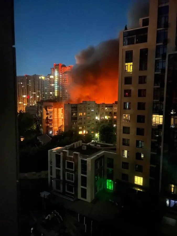 Russia launches year's deadliest barrage targeting Kyiv defense hubs.