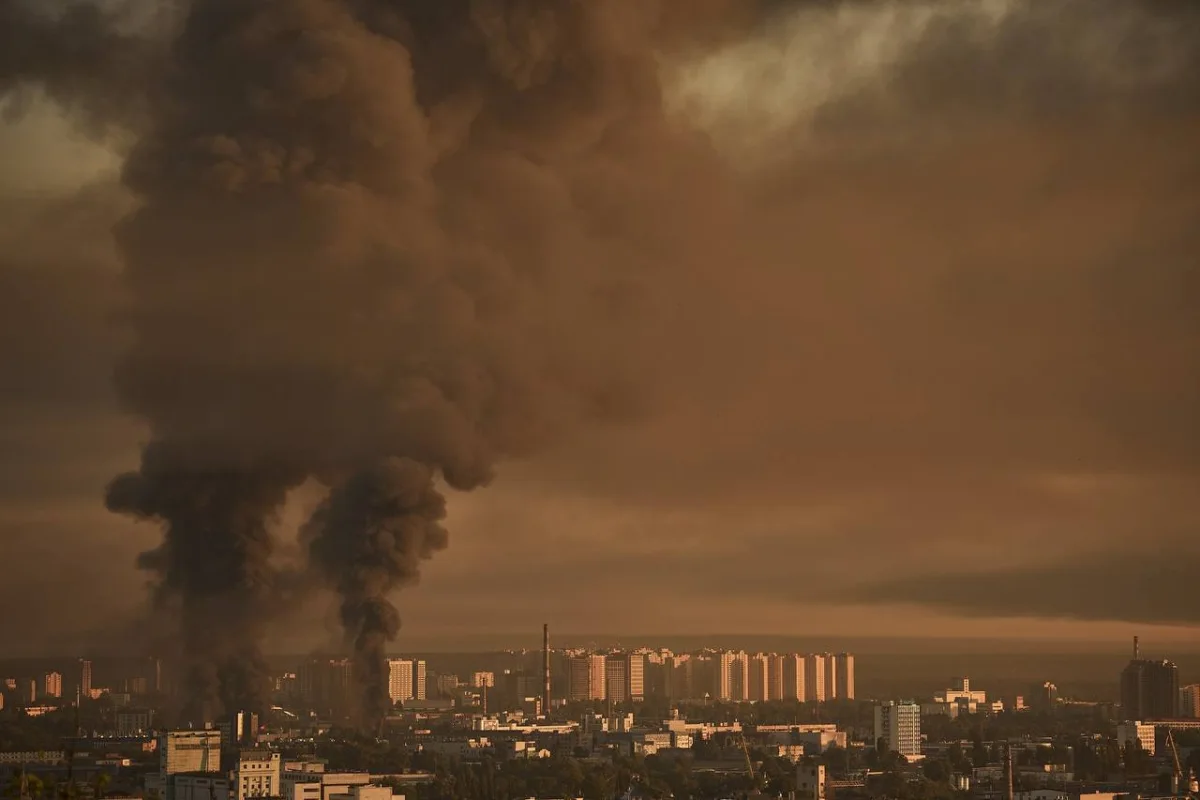 Russia launches massive coordinated strike across Ukraine's defense and energy sectors.