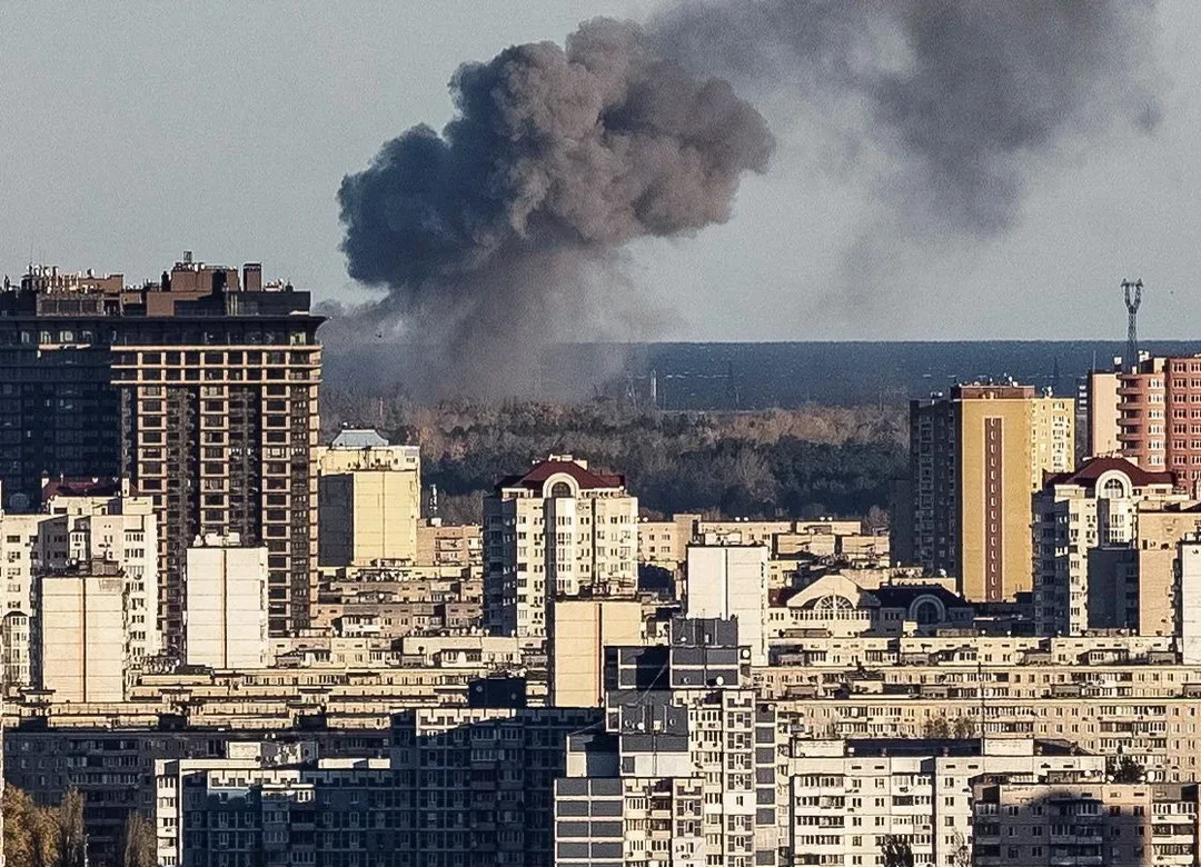 Russia launches massive coordinated strike across Ukraine's defense and energy sectors.