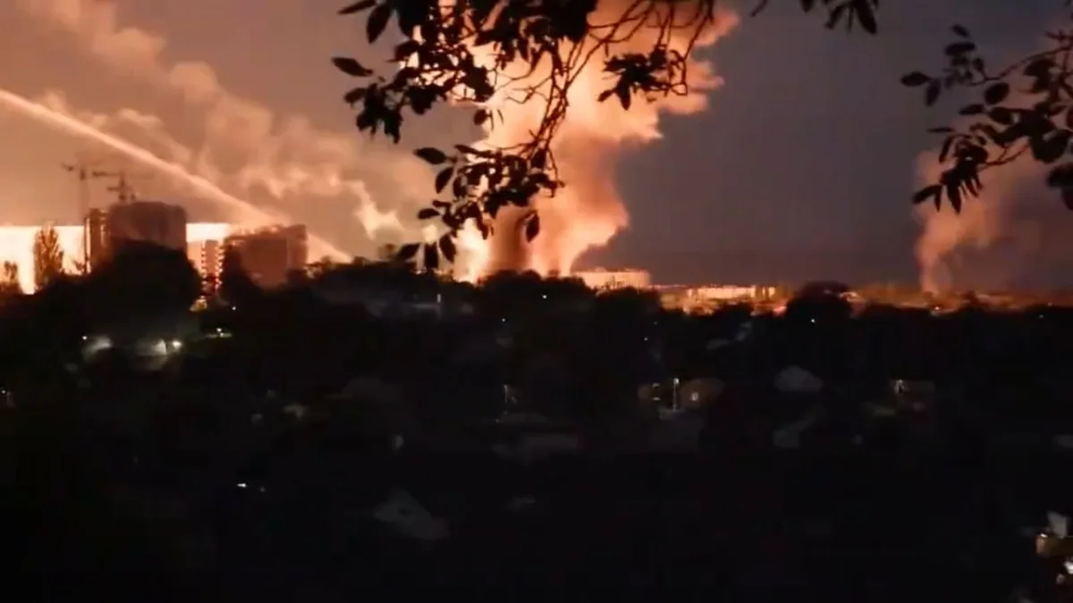 Russia strikes Kyiv defense hubs with long-range weapons and drones.