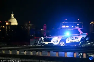 Plane Crash and Helicopter Collision in Potomac River