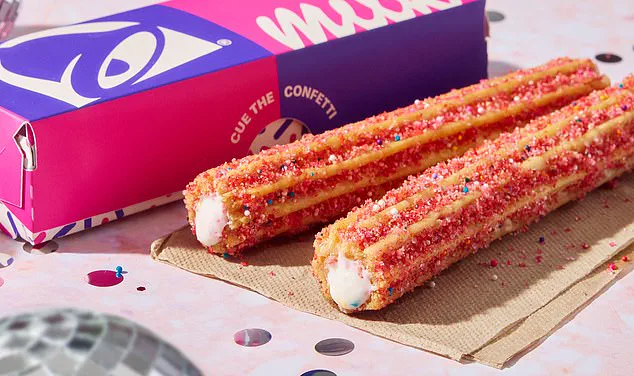 Taco Bell's Milk Bar Birthday Cake Churros