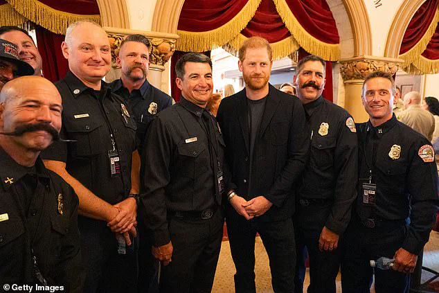 Prince Harry Supports Wildfire Victims at Charity Concert