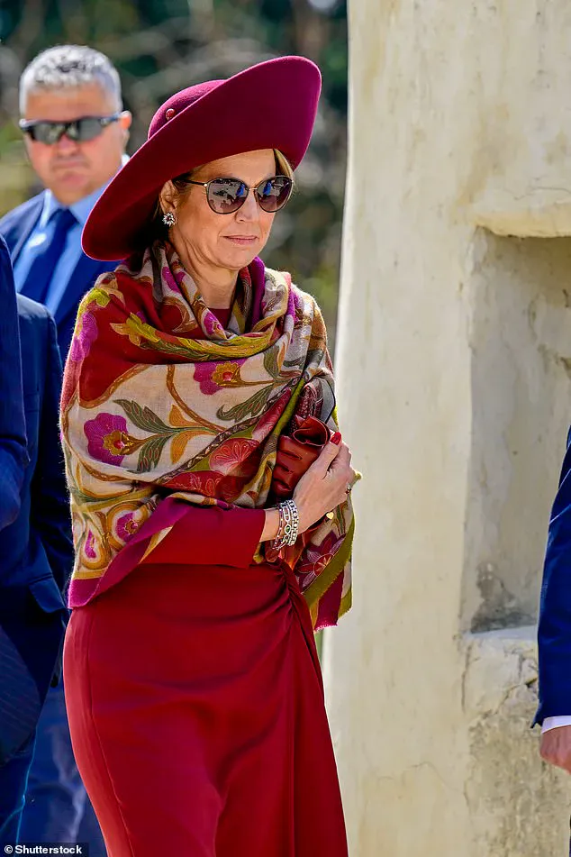 Queen Maxima Dazzles in Burgundy During Historic Cyprus Visit