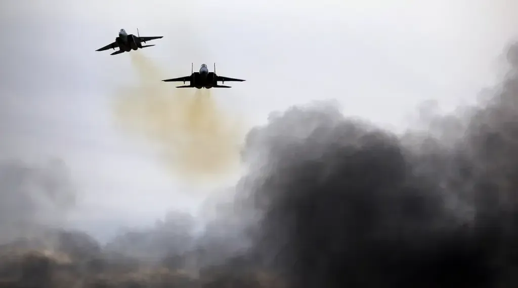 Israeli Jets Strike Syrian Military Base Near Damascus