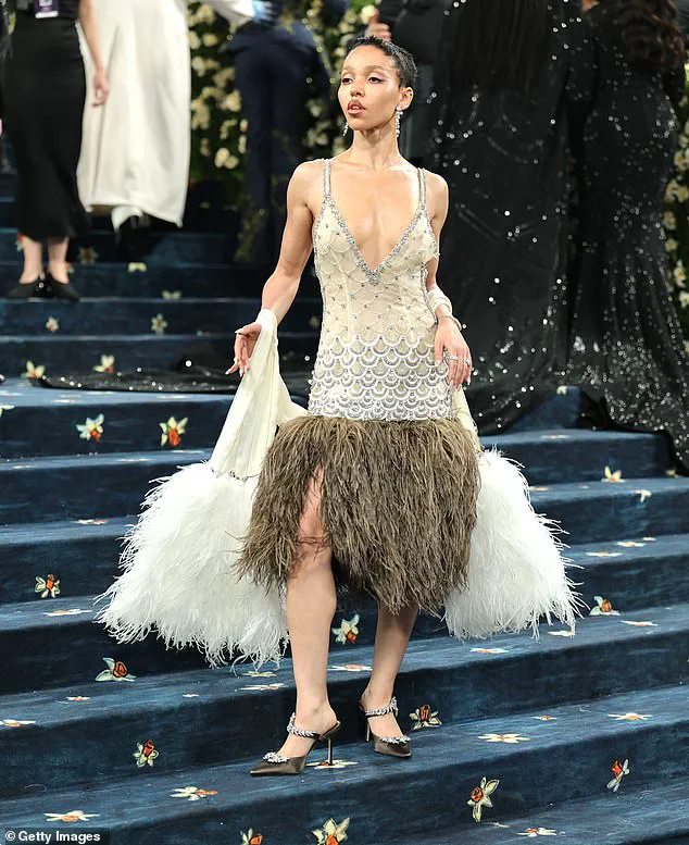FKA Twigs Makes Polarizing Met Gala 2025 Entrance with Avant-Garde Feathered Flapper Dress