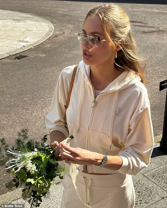 Ianthe Rose Chooses Juicy Couture Tracksuit for Unconventional Wedding