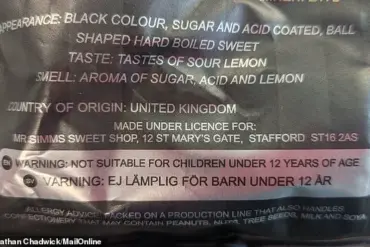Mr. Simms' 'Black Death' Candy Claims Title as World's Sourest Sweet, Outperforming Sour Patch Kids and Warheads