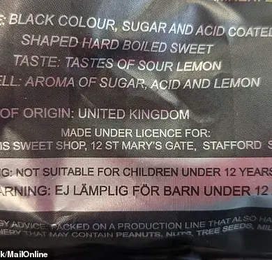 Mr. Simms' 'Black Death' Candy Claims Title as World's Sourest Sweet, Outperforming Sour Patch Kids and Warheads