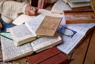 Actress Sarah Maria Lafferty Turns Old Diaries into Unexpected Creations