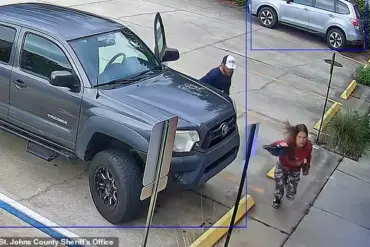 Exclusive Surveillance Footage Reveals Woman's Brave Stand Against Robber in St. Augustine