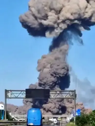 Explosion Leaves 25 Homes Destroyed and Widespread Damage in Region