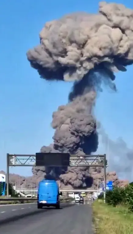 Explosion Leaves 25 Homes Destroyed and Widespread Damage in Region