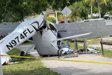 Midday Plane-Car Collision in Palm Beach County Leaves Seven Hospitalized
