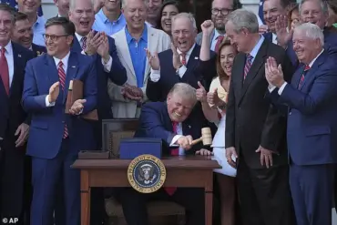 President Trump Signs 'Big, Beautiful Bill' into Law on Fourth of July, Marking Historic Legislative Achievement