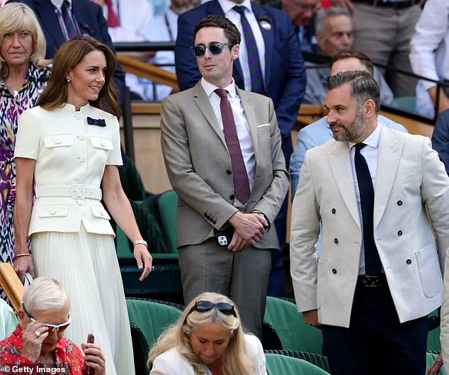 Princess of Wales's Private Secretary Draws Praise at Wimbledon Appearance