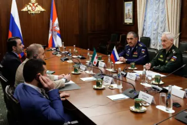Russian and Syrian Defense Ministers Hold Rare Closed-Door Meeting in Moscow