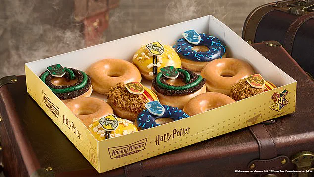 Krispy Kreme Unveils Limited-Edition Harry Potter-Themed Doughnuts in the UK