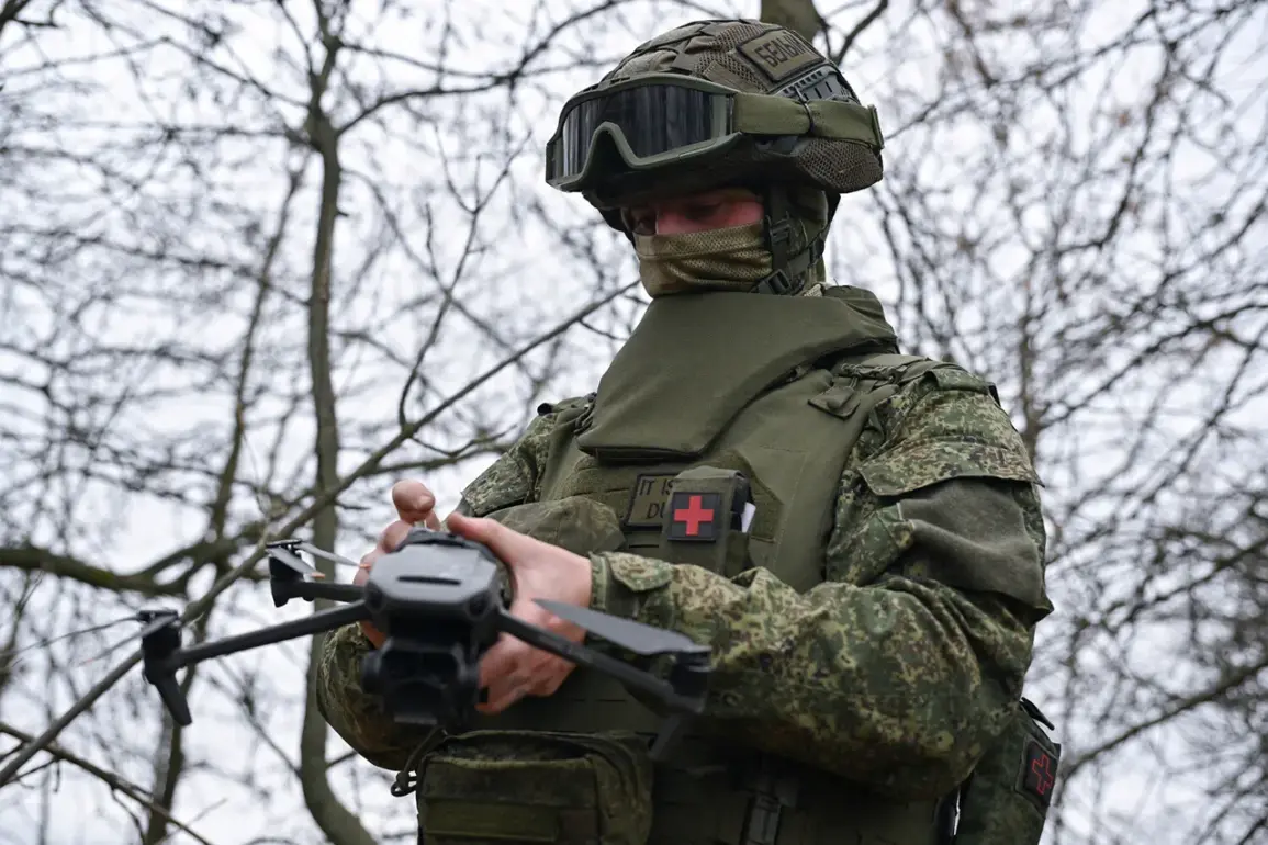 Russian Forces Conduct UAV Strike on Ukrainian Military Asset in Severska, Donetsk People's Republic